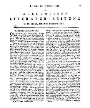 Lavater, J. C.: Jesus Messias, oder die Evangelien und die Apostelgeschichte in Gesängen. Bd. 1-3. [Winterthur: Steiner] [s.a.]