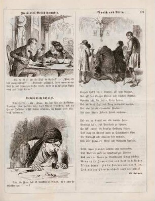 "Zweierlei Gesichtspunkte" "Buchstäblich befolgt" "Wunsch und Bitte"