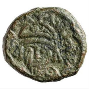Münze, Halbfollis, 616 / 617
