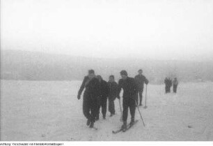 Winter, Landschaften und Skiläufer, 1952/1953