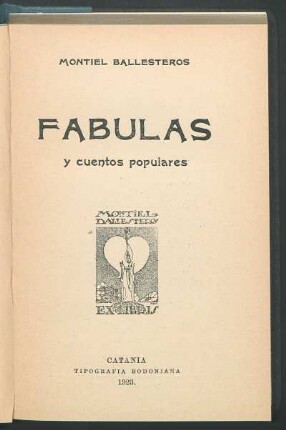 Fábulas y cuentos populares