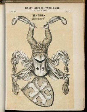 Taf. 2. Bentinck. Stammwappen.