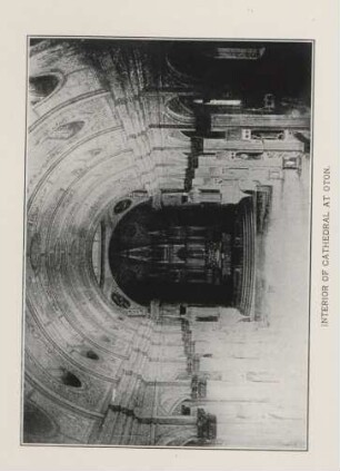 Interior of cathedral at Oton