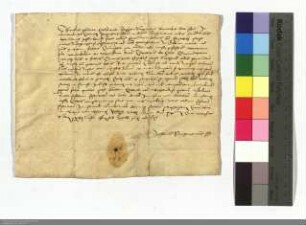 Der Official von St. Stephan zu Mainz beauftragt den Pfarrer zu Amöneburg den Hermann Hessenland D.O., den der D.O. für die Pfarrei Klein-Selheim ...