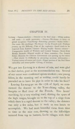 Chapter IV. Lu-tung ...