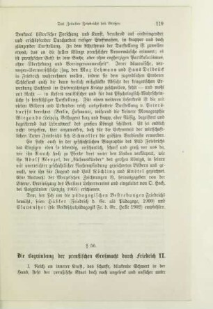 § 56. Die Begründung der preußischen Großmacht durch Friedrich II.