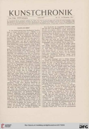 Heft 12 (15. Dezember 1916)