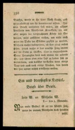 Ein und dreyßigstes Kapitel. - Zwey und vierzigstes Kapitel.