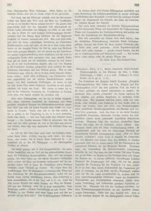 298-299 [Rezension] Wasmann, Erich, Ernst Haeckels Kulturarbeit