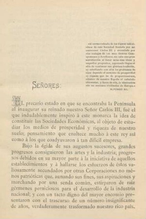 Senores: