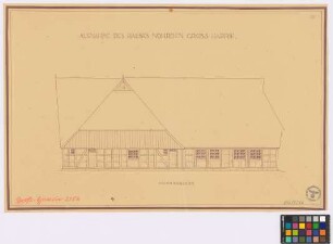 Großharrie ([Land]Kreis Plön): Haus Nohrden. Haupthaus (Nord-Ansicht)