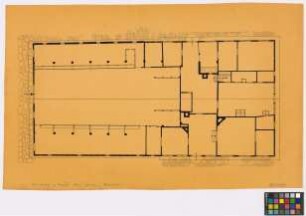 Nordleda ([Landkreis Hadeln]): Klosterhof. Haupthaus (Grundriss)