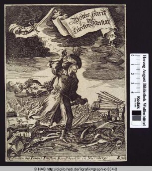 Gottes Hand des Türcken Widerstad.