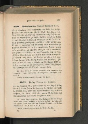 3062. Prinz (Therese), geb. Schubart