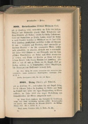 3062. Prinz (Therese), geb. Schubart