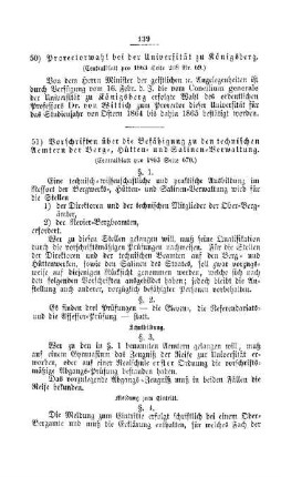 Prorectorwahl bei der Universität zu Königsberg : [II. Akademien und Universitäten]
