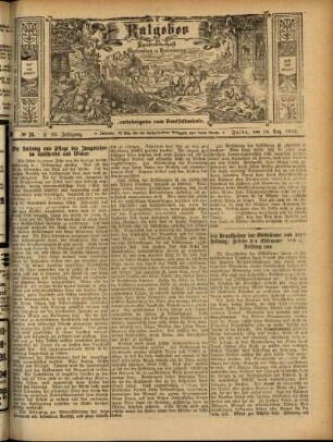 Ausgabe vom Sonntag, den 14. Dezember 1913.