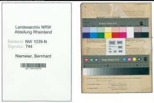 Entnazifizierung Bernhard Niemeier , geb. 13.04.1894 (Dachdecker)