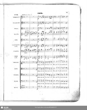 No.14. Chor: Wehe die ihr Zion bauet