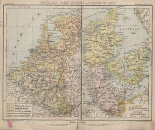 Niederlande Belgien. Dänemark und Schleswig-Holstein