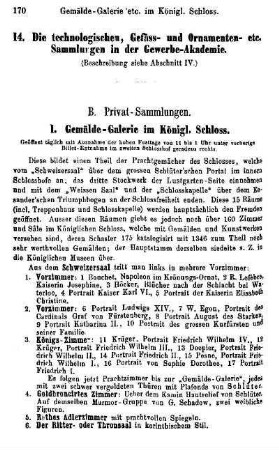 B. Privat-Sammlungen