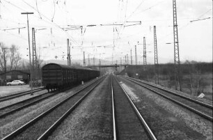 Karlsruhe; Appenweier: Streckenaufnahme vom Führerstand