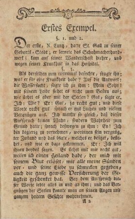 Erstes Exempel