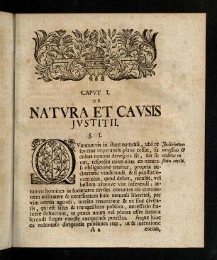 3-17, Capvt I. De Natvra Et Cavsis Jvstitii.