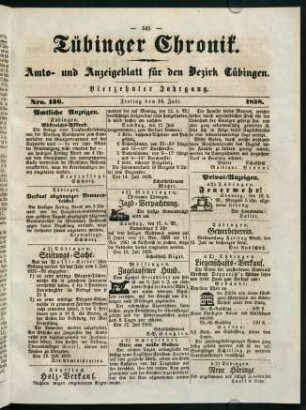 545-564, 16. Juli (Nr. 136) - 21. Juli (Nr. 140)