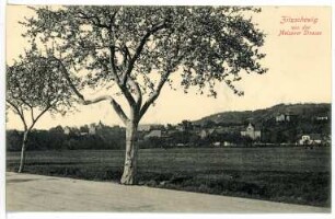Radebeul. Zitzschewig - von der Meißner Straße
