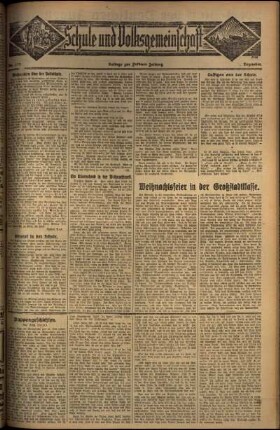 Zweite Ausgabe vom Donnerstag, den 18. Dezember 1930.