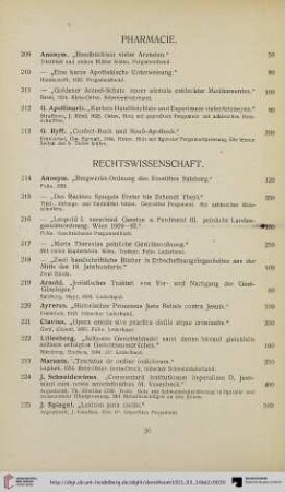 Rechtswissenschaft (Nr. 214-228)