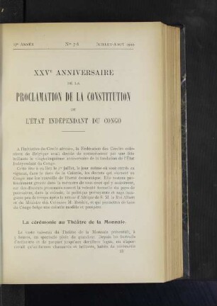 L'État Indépendant Du Congo.