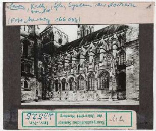 Laon: Kathedrale, Südquerhaus von Nordwesten