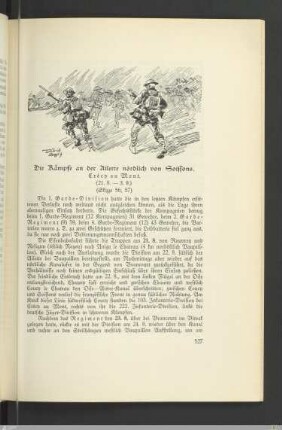 Die Kämpfe an der Ailette nördlich von Soissons