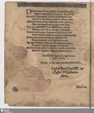 Dicitur hoc vitium... Caspar Berlisaeus