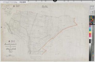 Altenmellrich (Anröchte), Separation und Zusammenlegung Altenmellrich, Bl.3 Brouillonkarte I Flur 3