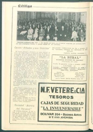 [Fotografía del festival celebrado por la sociedad] "Centro Riberas del Eo".