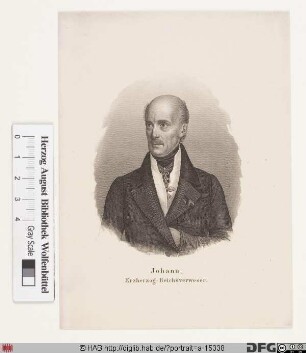 Bildnis Johann, Erzherzog von Österreich