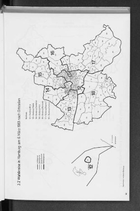 3.2 Wahlkreise in Hamburg am 6. März 1983 nach Ortsteilen