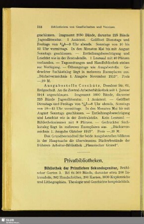 Privatbibliotheken