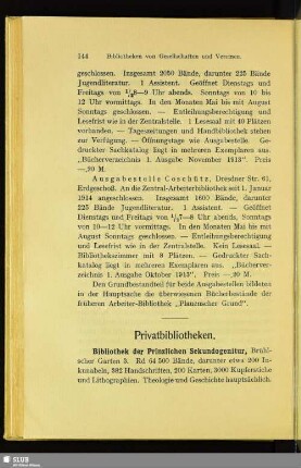 Privatbibliotheken