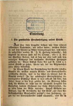 Die Dramen des Euripides, 9