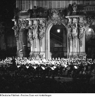 Kreuzchor bzw. Philharmonie im Zwinger
