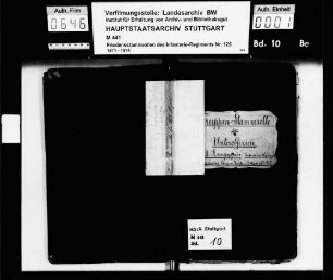 Unteroffiziere 1870-1894