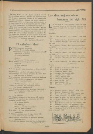 Las diez mejores obras francesas del siglo XX