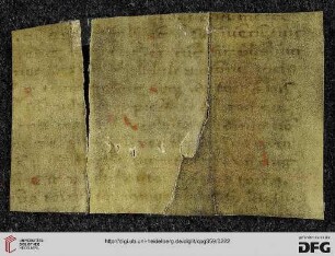 Fragmente: Theologischer Text (ehemalige Falzstreifen)