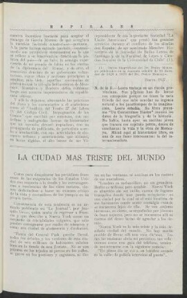 La ciudad más triste del mundo
