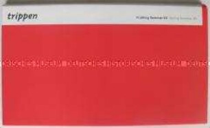 Katalog des Berliner Schuhherstellers Trippen für Frühjahr/Sommer 2005