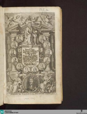 [Hauptbd.]: Topographia Provinciarum Austriacaru[m] Austriae, Styriae, Carinthiae, Carniolae, Tyrolis etc: : Das ist Beschreibung Vnd Abbildung der fürnembsten Stätt Vnd Plätz in den Osterreichischen Landen Vnder vnd OberOsterreich, Steyer, Kärndten, Crain, Vnd Tyrol
